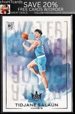 2024-25 Panini Court Kings Water Color Tidjane Salaun #17 card