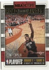 Clint Capela 2018 Panini Hoops Road to the Finals card