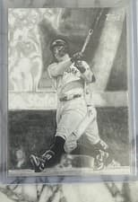 2025 Topps Update Keegan Hall Art Cards Aaron Judge #KHAC-2 card