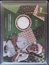 2025 Topps Holiday Holiday Relic Corbin Carroll #HR-CC