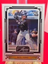2025 Panini Three and Two Base Set Nick Yorke #14 card