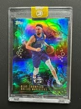2025-26 Topps 3 Monsters of the Deep Klay Thompson #MD-1 card