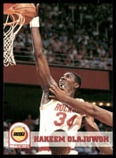 Hakeem Olajuwon 1993-94 Hoops Base Set card