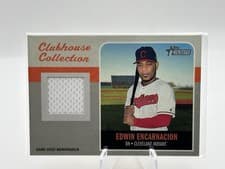 Edwin Encarnacion 2019 Topps Heritage Clubhouse Collection Relics card