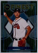 Matt Olson 2022 Topps Finest Flashback card