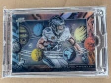 2025 Topps Cosmic Chrome Planetarium Saquon Barkley #PL-17 card