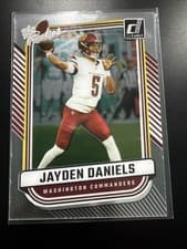 2024 Clearly Donruss The Rookies Jayden Daniels #2 card