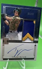 2024 Panini Impeccable Elegance Prospect Jersey Autographs Tyler Black #EPJ-TB card