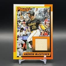 2025 Topps Update 1990 Topps Baseball Relics Andrew McCutchen #90RU-AM card