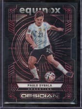 Paulo Dybala 2021 Panini Obsidian card
