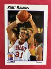 Kurt Rambis 1991-92 Hoops Base Set card
