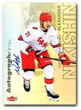 2025-26 Flair Autographics Alexander Nikishin #A-AN card