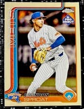 2025 Topps Pro Debut Chrome Brandon Sproat #PDC-157 card