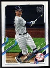 Aaron Judge 2021 Topps card