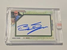 2025 Panini Boys of Summer Jumbo Acetate Signatures Brandon Sproat #47 card