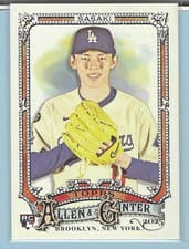 Roki Sasaki 2025 Topps Allen and Ginter card