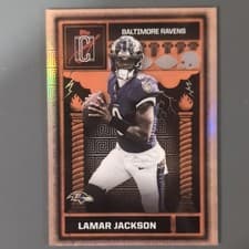 2025 Topps Signature Class Odyssey Lamar Jackson #OD-1 card