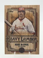 2025 Topps Update Heavy Lumber Mark McGwire #HL-57 card