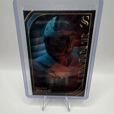 2025 Panini Silhouette Contour Drew Allar #1 card