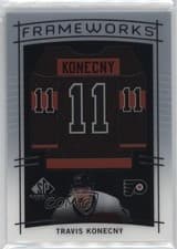 2024-25 SP Game Used Frameworks Travis Konecny #F-TK card