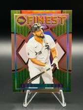 Jose Abreu 2022 Topps Finest Flashback card