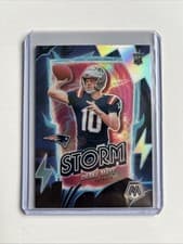 2024 Panini Mosaic Storm Mosaic Drake Maye #3 card