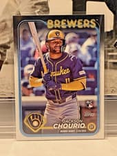 Jackson Chourio 2024 Topps Update card