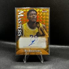 2024-25 Finest Masters Autographs Rui Hachimura #MA-RH card