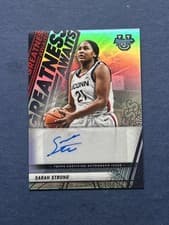 2025-26 Bowman University Best Greatness Awaits Autographs Sarah Strong #GA-SS card