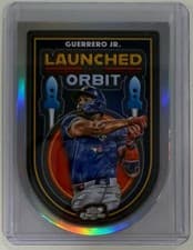2025 Topps Cosmic Chrome Launched into Orbit Vladimir Guerrero Jr. #LIO-26 card