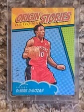 2024-25 Panini Origins Origin Stories Set DeMar DeRozan #1 card