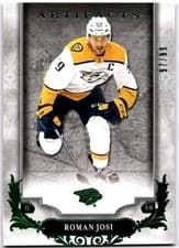 Roman Josi 2018 Upper Deck Artifacts card