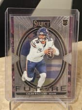 Caleb Williams 2024 Panini Select Future card