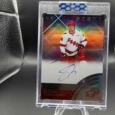 Scott Morrow 2024-25 Upper Deck Clear Cut 2000-01 SPx Xcitement card
