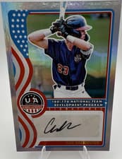 2025 Panini Stars & Stripes 16U/17U National Team Signatures Alex Harrington #NTS-AH card