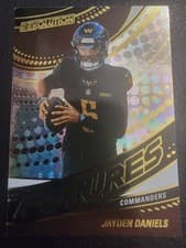 2025 Panini Revolution Futures Jayden Daniels #5 card