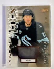 Jared McCann 2024-25 Upper Deck Premier Premier Pieces card