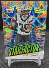 2025 Panini Revolution Star Factor Chuba Hubbard #24 card