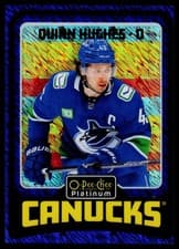 2024-25 O-Pee-Chee Platinum Retro Quinn Hughes #R21 card