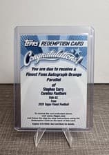 2025 Finest Finest Fans Autographs Stephen Curry #FAN-SC card