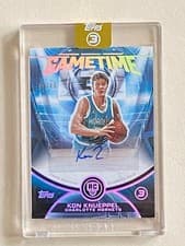 2025-26 Topps 3 Game Time Graphs Kon Knueppel #GT-KK card