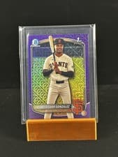2025 Bowman Chrome Prospects Josuar Gonzalez #BCP-153 card