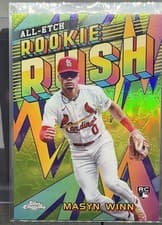2024 Topps Chrome Chrome All Etch Rookie Rush Masyn Winn #CERR-9