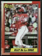 2025 Topps Chrome Update 1990 Topps Chrome Elly De La Cruz #90CU-3 card