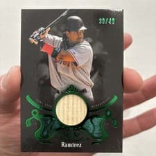 2026 Topps Tier One Shadow Relics Manny Ramirez #SR-MR card