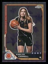 2025 Topps Chrome McDonald's All American Base Set Kaelyn Carroll #22 card