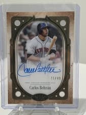 2026 Topps Tier One Clearly Perfect Autographs Carlos Beltrán #CPA-CB card