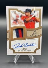 2026 Topps Topps Flagship Autograph Patch Drake Baldwin #TFAP2-DB card