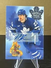 2025-26 Flair Hot Hues Autographs OF 32 Matthew Knies #27 card