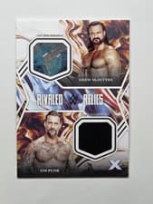 2025 Topps Exalted WWE Wrestling Rivaled Relics CM Punk/Drew McIntyre #RR-MP card